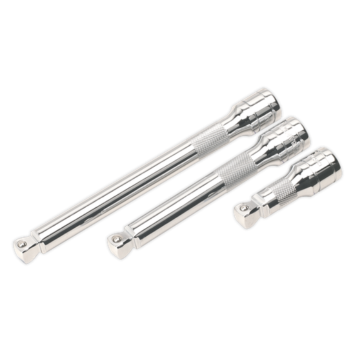 [AK764] Sealey Premier Wobble/Rigid Extension Bar Set 1/2"Sq Drive 3pc