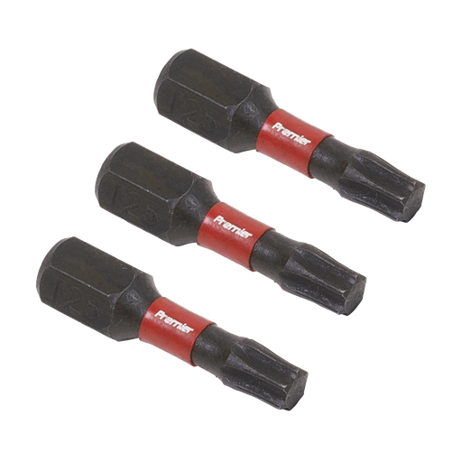 [AK8218] Sealey Premier TRX-Star* Impact Power Tool Bits T25 x 25mm 3pc