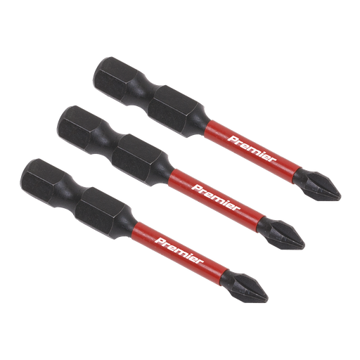 [AK8229] Sealey Premier Phillips Impact Power Tool Bits #1 x 50mm 3pc