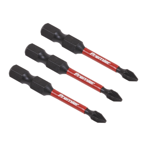 [AK8232] Sealey Premier Pozi Impact Power Tool Bits #1 x 50mm 3pc