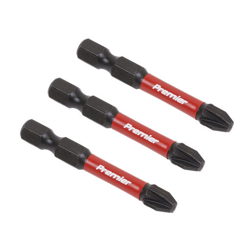 [AK8234] Sealey Premier Pozi Impact Power Tool Bits #3 x 50mm 3pc