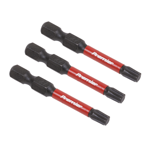 [AK8244] Sealey Premier TRX-Star* Impact Power Tool Bits T27 x 50mm 3pc