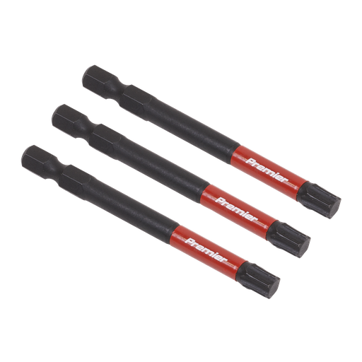 [AK8271] Sealey Premier TRX-Star* Impact Power Tool Bits T40 x 75mm 3pc