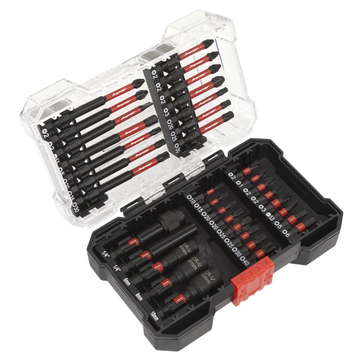 [AK8283] Premier Impact Grade Power Tool Bit Set 35pc