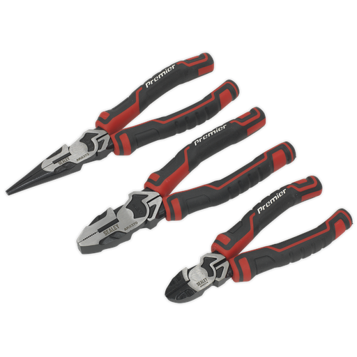 [AK8376] Sealey Premier High Leverage Plier Set 3pc