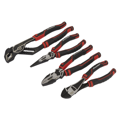 [AK8378] Sealey Premier High Leverage Pliers Set 4pc