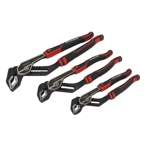 [AK8379] Sealey Premier Water Pump Pliers Set 3pc