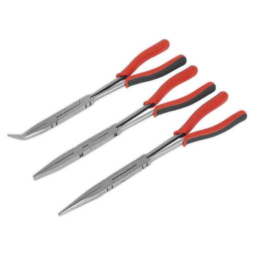 [AK8580] Sealey Premier Long Double Joint Pliers Set 335mm 3pc