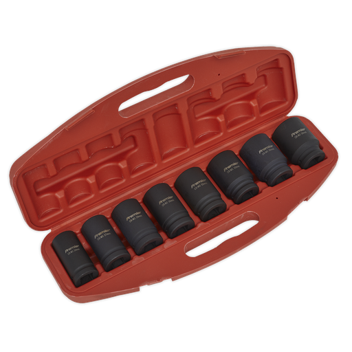 [AK885] Sealey Premier Deep Impact Socket Set 3/4"Sq Drive 8pc
