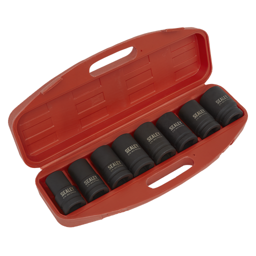 [AK888M] Sealey Premier Deep Impact Socket Set 1"Sq Drive 8pc