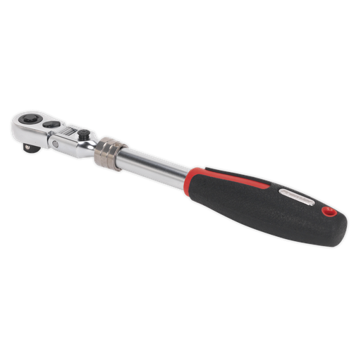 [AK8983] Premier Platinum Locking Flexi-Head Extendable Ratchet Wrench 3/8"Sq Drive