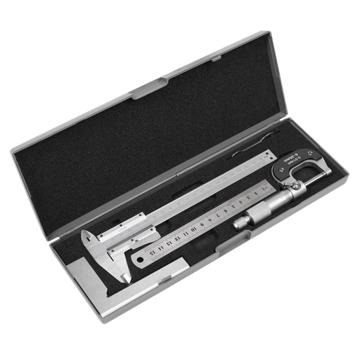 [AK91SET] Sealey Measuring Tool Set 4pc