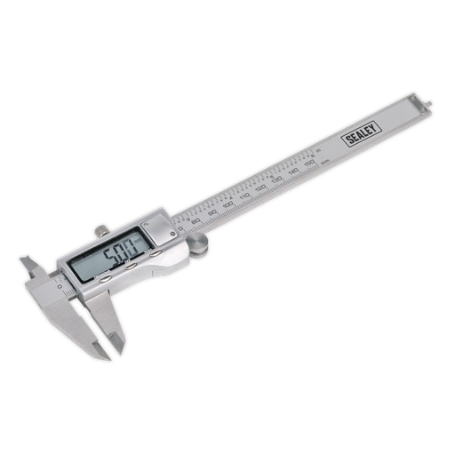 [AK9621EV] Sealey Premier Stainless Steel Digital Vernier Caliper 0-150mm(0-6")
