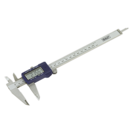 [AK9622EV] Sealey Digital Vernier Caliper 0-200mm(0-8")