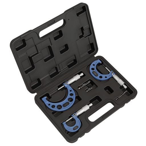 [AK9651M] Sealey External Micrometer Set 3pc