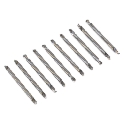 [AK9910] Sealey Double End Drill Bit Set 1/8" 10pc
