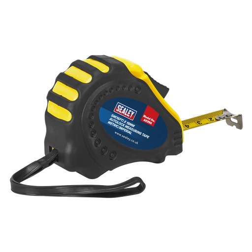 [AK994] Sealey Metric/Imperial Auto Lock Tape Measure 5m(16ft) x 19mm