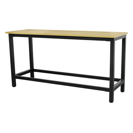 [AP0618] Heavy-Duty Steel Workbench with 25mm MDF Top 1.8m
