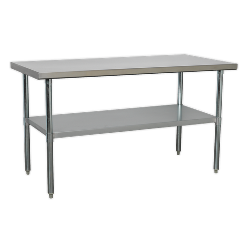 [AP1560SS] Stainless Steel Workbench 1.5m