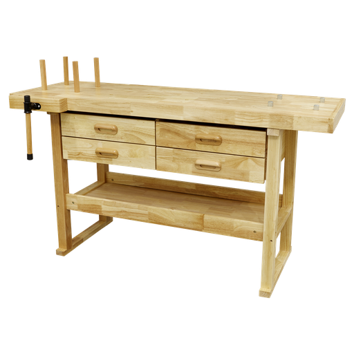 [AP1640] Sealey Woodworking Bench with 4 Drawers