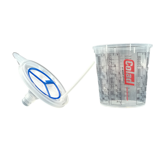 [EMM.9350130SLS] Colad 350ml SnapLid & Cup System 130 Micron (Pk of 50)