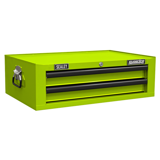 [AP26029THV] Sealey Superline PRO® Mid-Box Tool Chest 2 Drawer - Green/Black