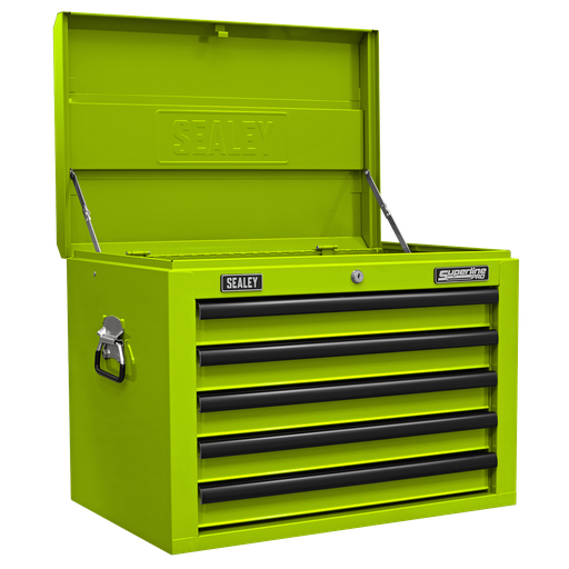 [AP26059THV] Sealey Superline PRO® Topchest 5 Drawer - Green/Black