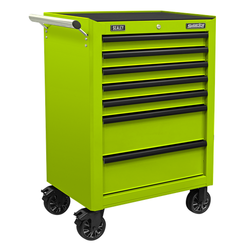 [AP26479THV] Superline PRO® Rollcab 7 Drawer - Green/Black