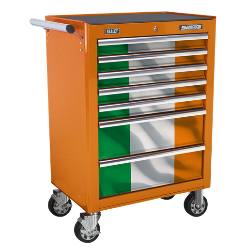 [AP26479TOIRE] Sealey Superline PRO® Rollcab Kit 7 Drawer & Republic of Ireland Graphics Pack
