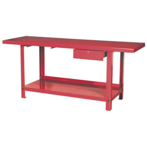 [AP3020] Steel Workbench with Drawer 2m