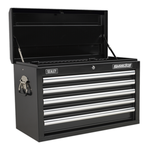 [AP33059B] Sealey Superline PRO® Topchest 5 Drawer - Black