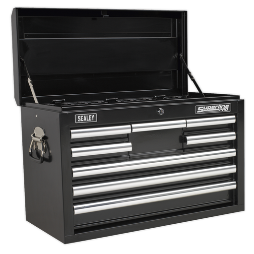 [AP33089B] Sealey Superline PRO® Topchest 8 Drawer - Black