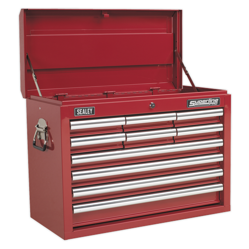 [AP33109] Sealey Superline PRO® Topchest 10 Drawer - Red