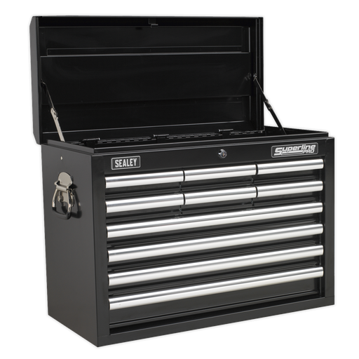 [AP33109B] Sealey Superline PRO® Topchest 10 Drawer - Black