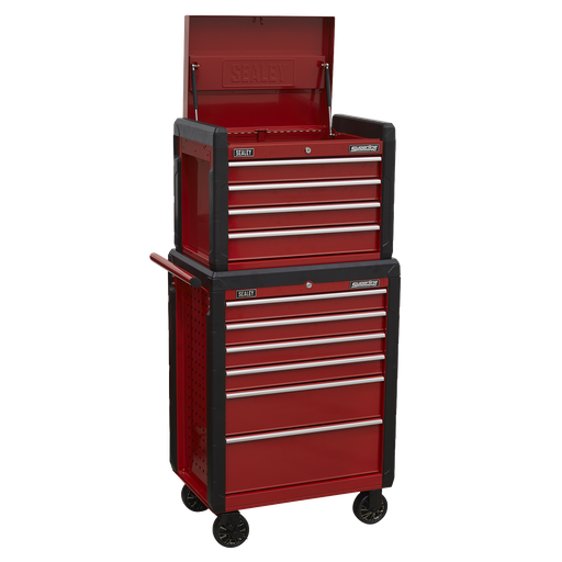 [AP3410STACK] Sealey Superline PRO® Topchest & Rollcab Combination 10 Drawer