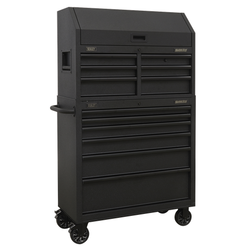 [AP36BESTACK] Sealey Superline PRO® Tool Chest Combination with Power Bar 12 Drawer