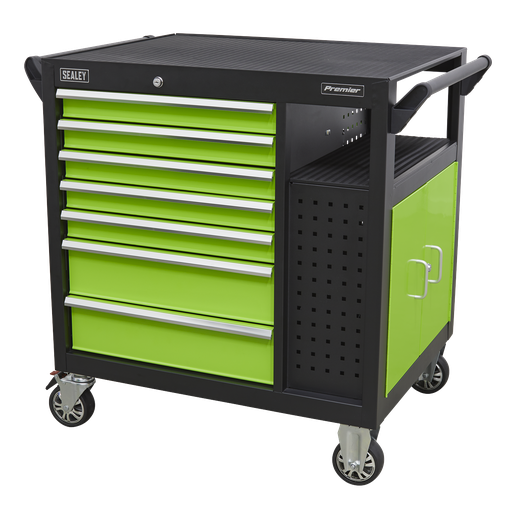 [AP36MWS] Sealey Premier™ Mobile Workstation with 7 Drawers & Cupboard 920mm