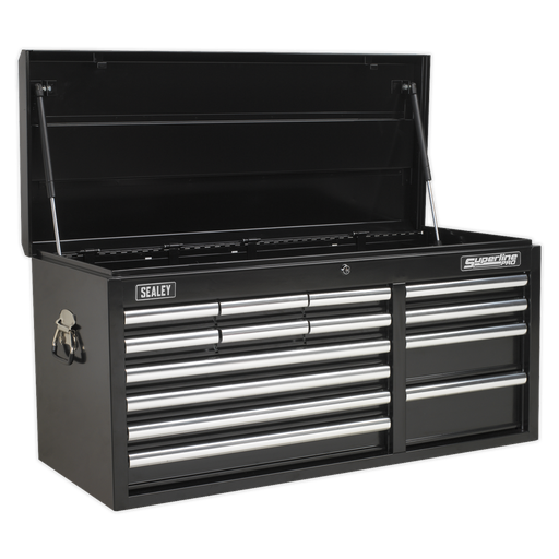 [AP41149B] Superline PRO® Heavy-Duty Topchest 14 Drawer - Black