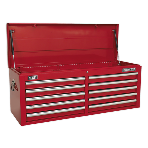 [AP5210T] Superline PRO® Topchest 10 Drawer - Red