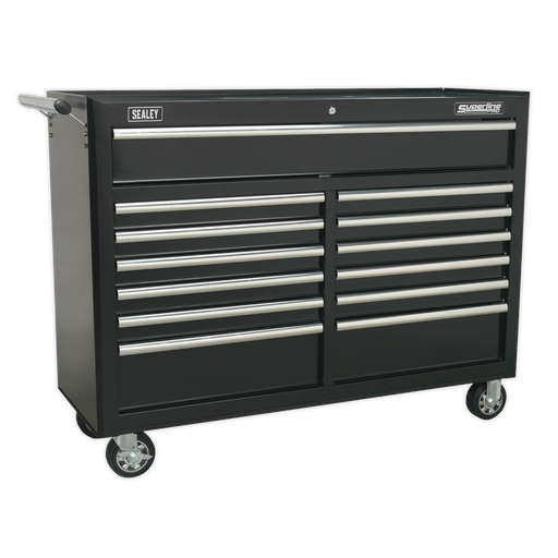 [AP5213TB] Superline PRO® Rollcab 13 Drawer - Black