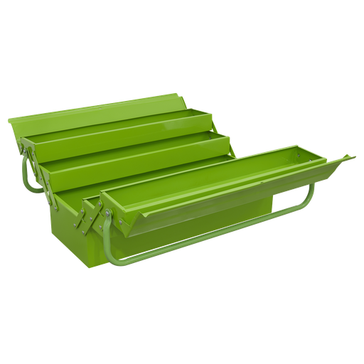 [AP521HV] Sealey 4 Tray Cantilever Toolbox 530mm - Green