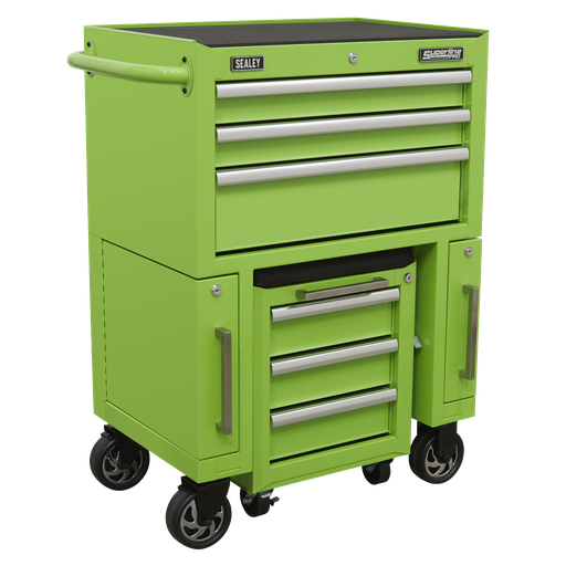 [AP556CSHV] Superline PRO® Rollcab 3 Drawer with Utility Seat