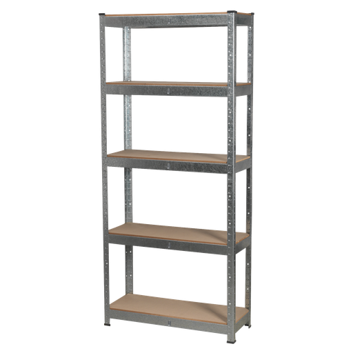 [AP6150GS] Sealey Racking Unit with 5 Shelves 150kg Capacity Per Level