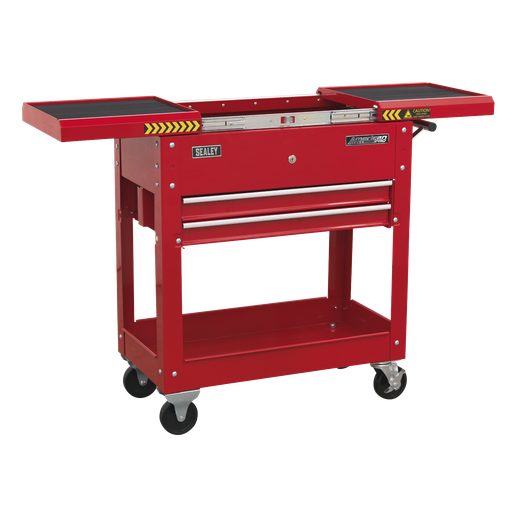 [AP705M] American PRO® Mobile Tool & Parts Trolley - Red