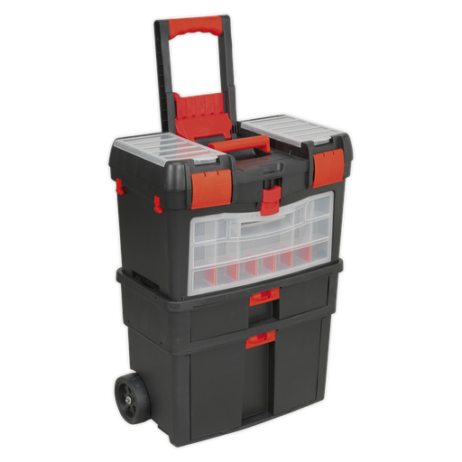 [AP850] Sealey Mobile Toolbox with Tote Tray & Removable Assortment Box