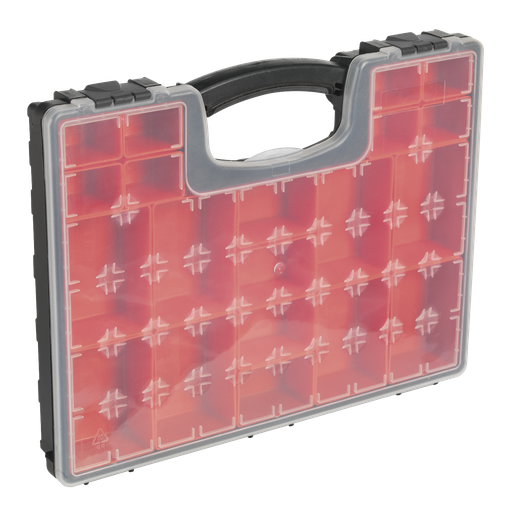 [APAS2R] Sealey Parts Storage Case with 20 Removable Compartments