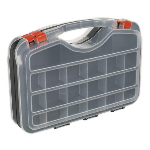 [APAS42] Sealey Double-Sided Parts Storage Case 42 Compartment