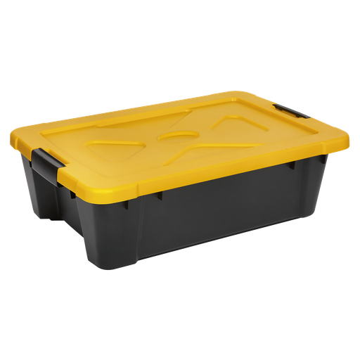 [APB27] Sealey Composite Stackable Storage Box with Lid 27L