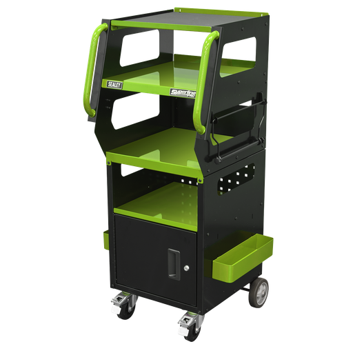 [APDT435] Sealey Superline PRO® 4-Level Multipurpose Trolley for Diagnostics