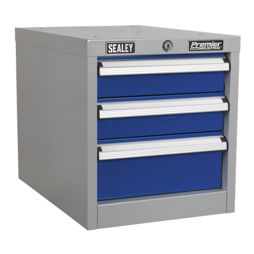 [API16] Premier Industrial™ Triple Drawer Unit for API Series Workbenches